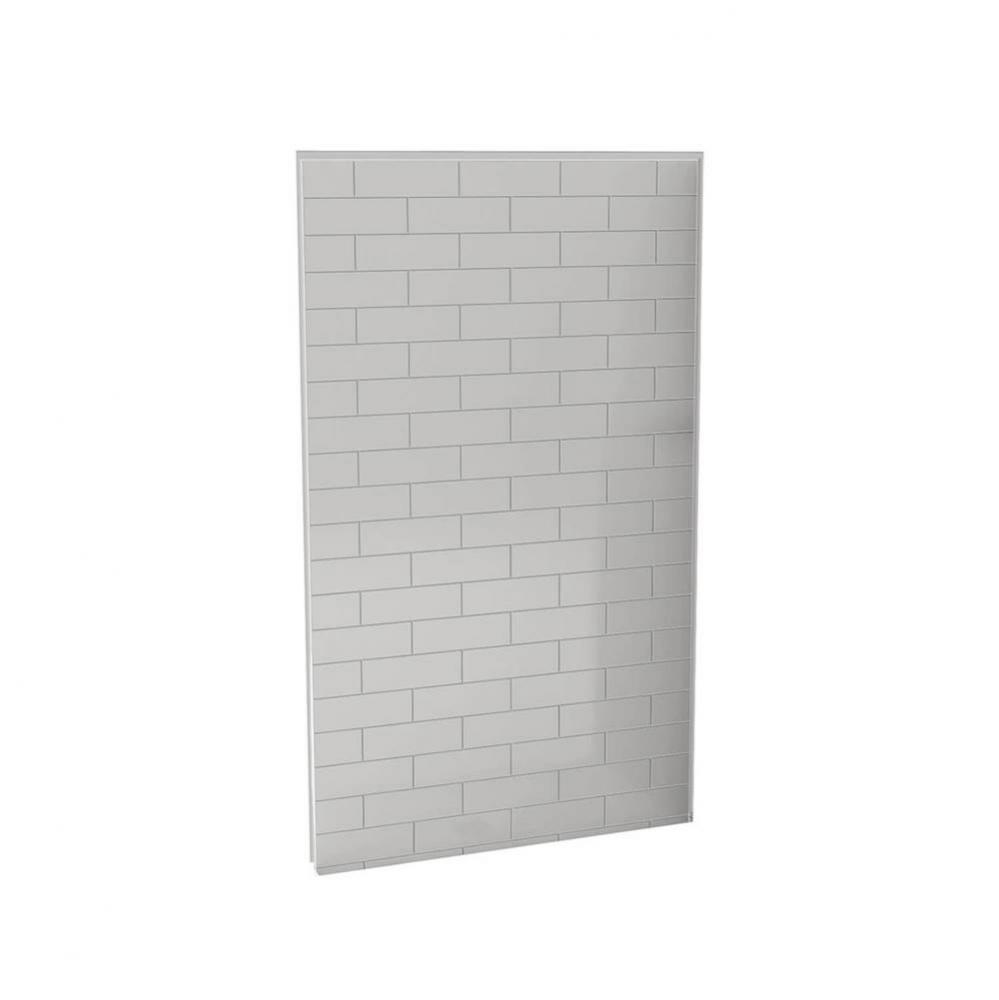 Utile 48 in. x 1.125 in. x 80 in. Direct to Stud Back Wall in Soft Grey