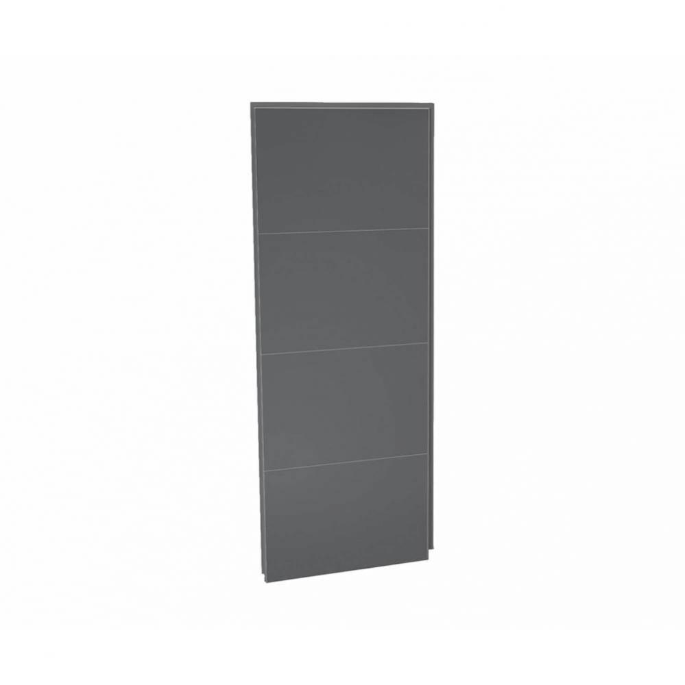 Utile 36 in. x 1.125 in. x 80 in. Direct to Stud Side Wall in Charcoal