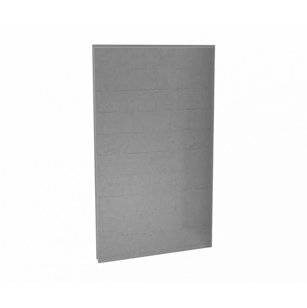 Utile 48 in. x 1.125 in. x 80 in. Direct to Stud Back Wall in Smoke