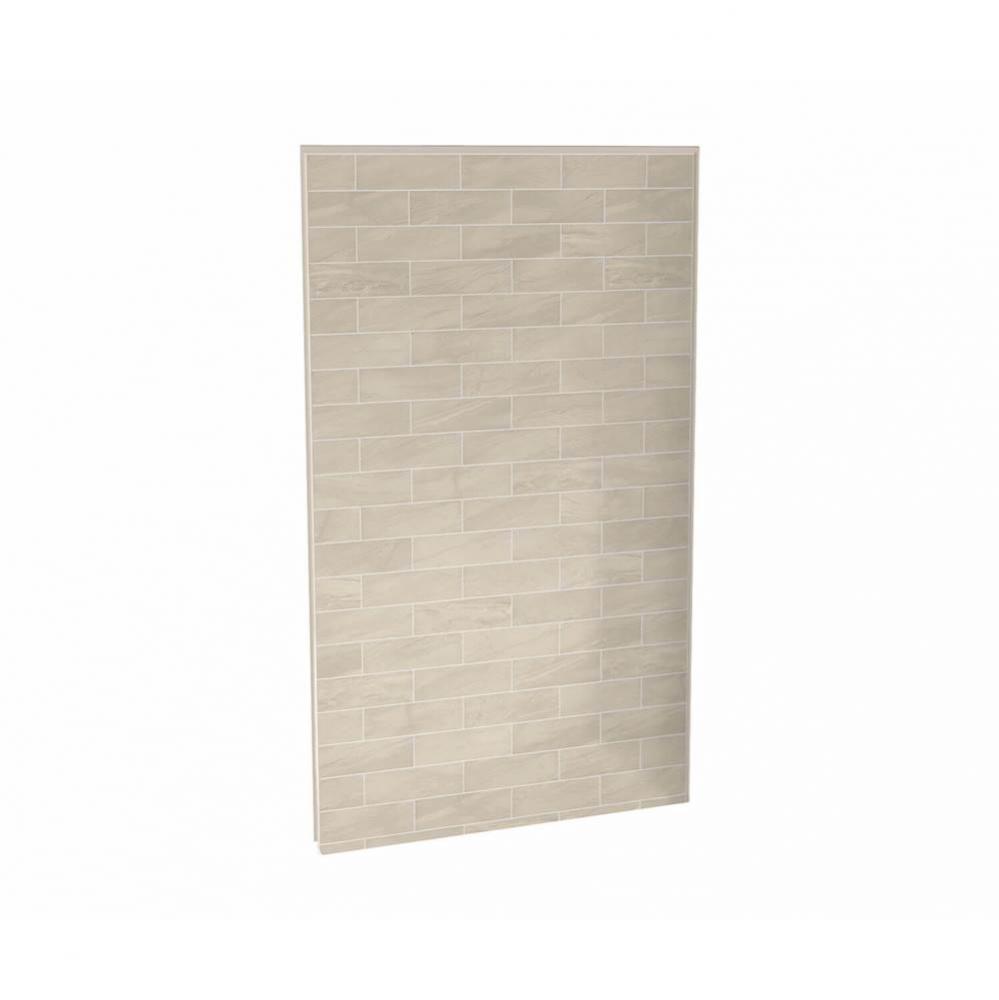 Utile 48 in. x 1.125 in. x 80 in. Direct to Stud Back Wall in Loam