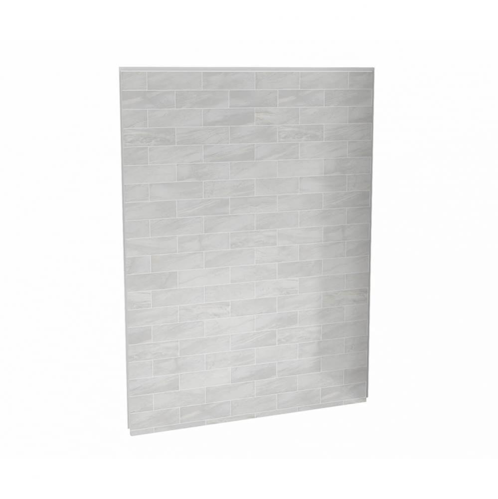 Utile 60 in. x 1.125 in. x 80 in. Direct to Stud Back Wall in Permafrost