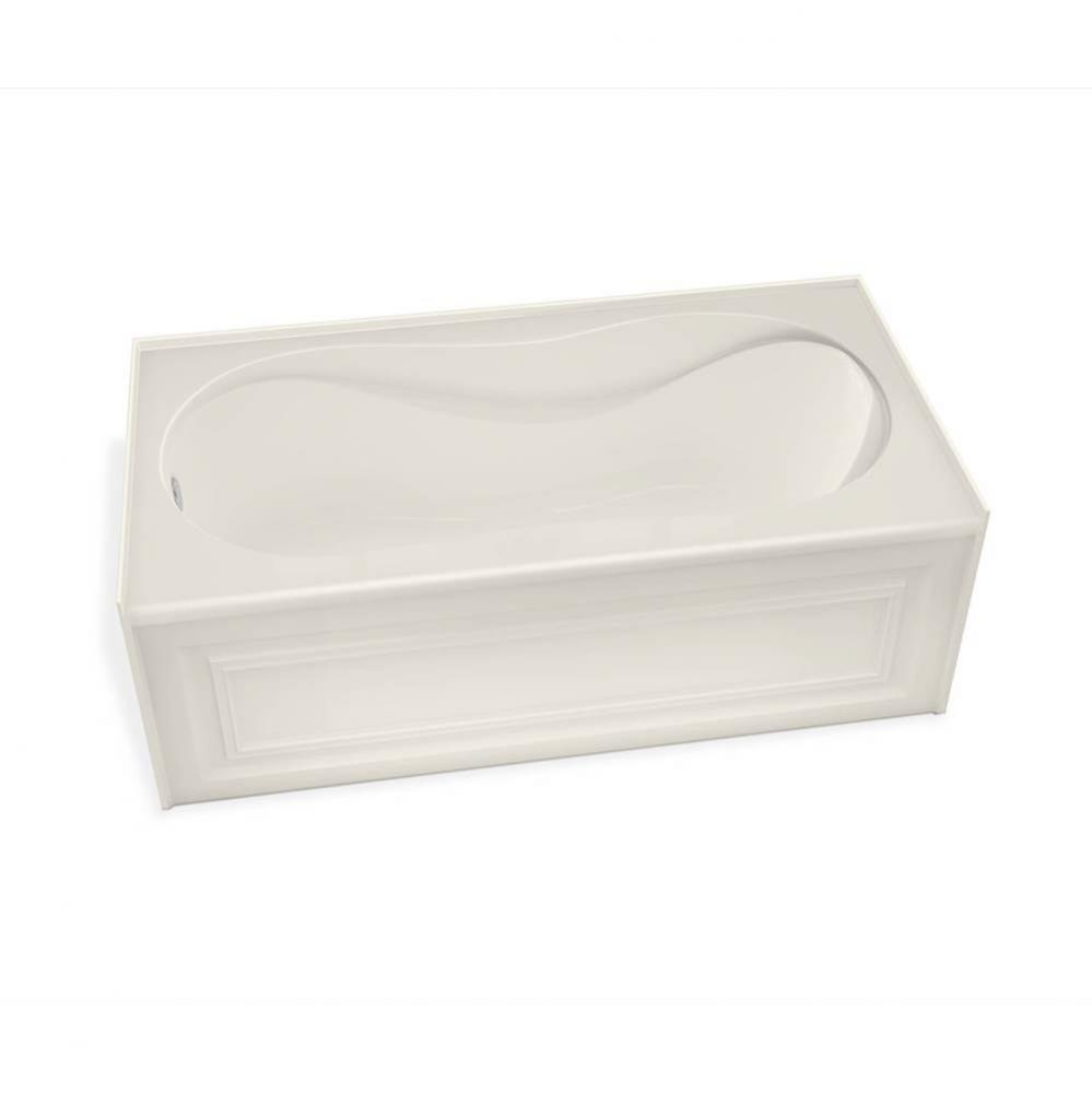 Brome 59.875 in. x 31.875 in. Alcove Bathtub with Right Drain in Biscuit