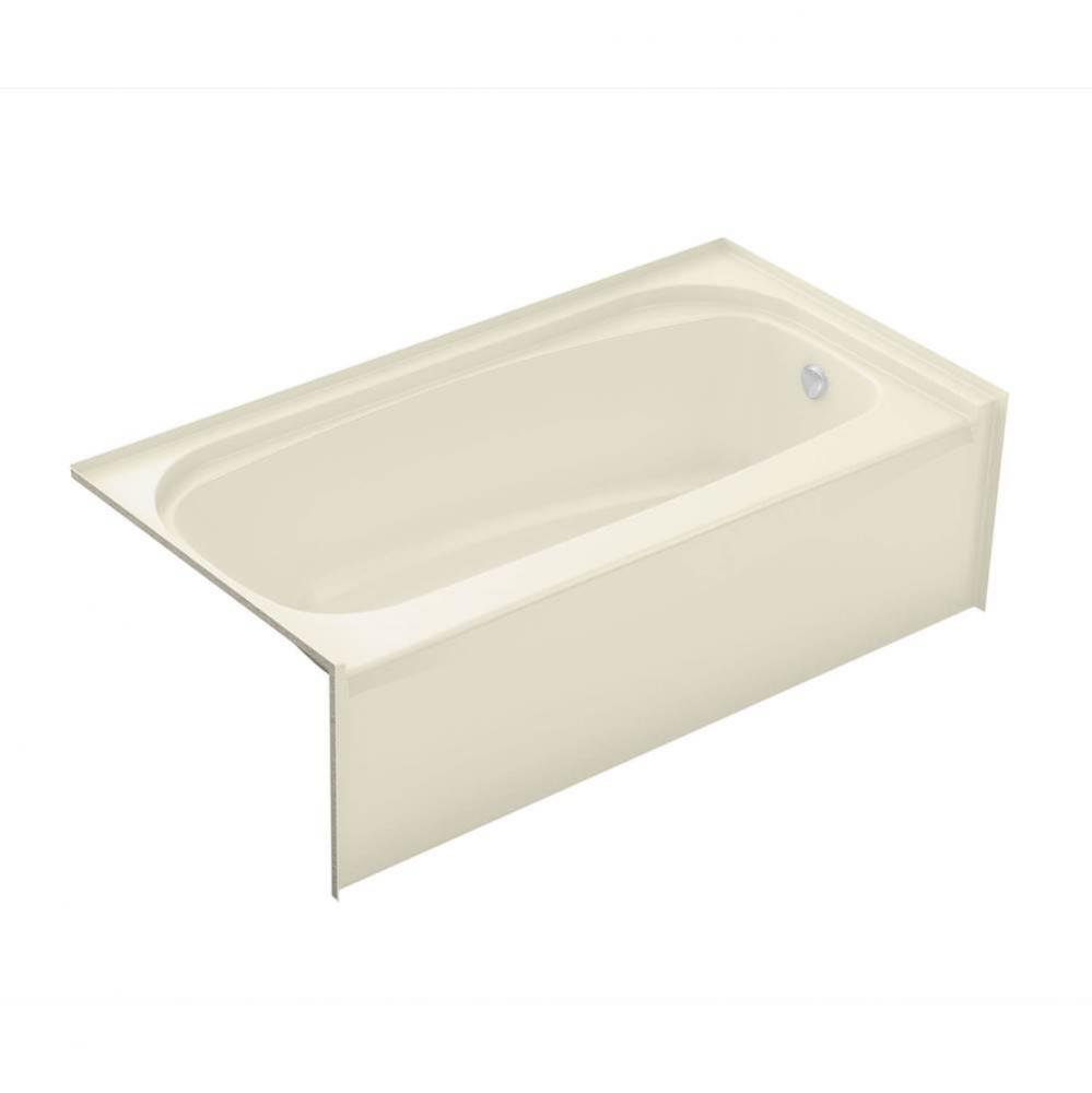 Essence TO-6030 59.75 in. x 30 in. Alcove Bathtub with Left Drain in Bone