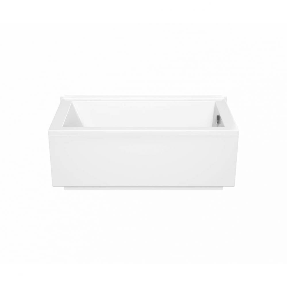 ModulR Corner right (without armrests) 59.625 in. x 31.875 in. Corner Bathtub with Left Drain in W