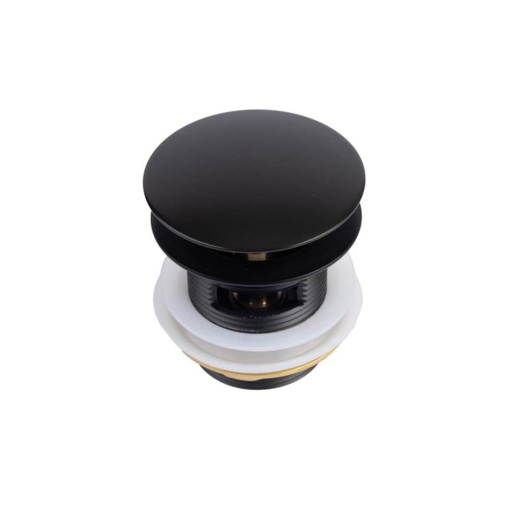 Bathtub Pop-Up Metal Drain in Dark Bronze