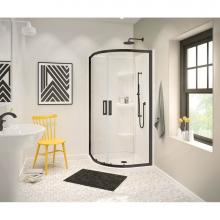 Maax Canada 137445-900-340-000 - Radia Neo-round 40 x 40 x 71 1/2 in. 6 mm Sliding Shower Door for Corner Installation with Clear g