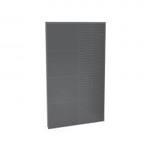 Maax Canada 103421-306-515 - Utile 48 in. Composite Direct-to-Stud Back Wall in Erosion Charcoal
