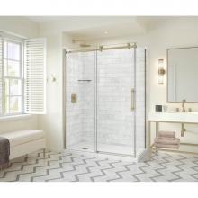 Maax Canada 107546-900-343-000 - Odyssey SC 60'' x 32'' x 78'' 8mm Sliding Shower Door for Corner Ins