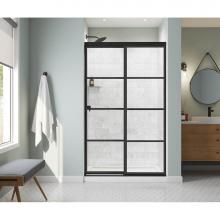 Maax Canada 135331-972-340-000 - Incognito 76 Shaker Sliding Shower Door 44-47 x 76 in. 8 mm