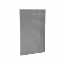 Maax Canada 103421-306-514 - Utile 48 in. Composite Direct-to-Stud Back Wall in Erosion Pebble grey