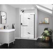Maax Canada 139578-900-340-000 - Reveal Sleek 71 44-47 x 71 1/2 in. 8mm Pivot Shower Door for Alcove Installation with Clear glass