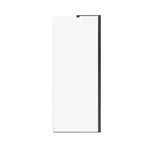 Maax Canada 139590-810-340-000 - Capella 78 Screen and Return Panel for 36 in. Base with GlassShield® glass in Matte Black