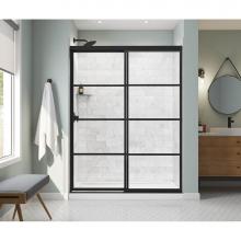 Maax Canada 135332-972-340-000 - Incognito 76 Shaker Sliding Shower Door 56-59 x 76 in. 8 mm