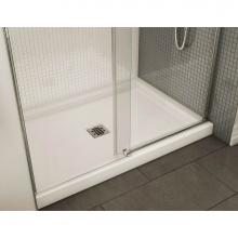 Maax Canada 138997-900-173-000 - Halo 56.5-59 in. x 78.75 in. Sliding Alcove Shower Door with Clear Glass in Dark Bronze