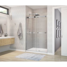 Maax Canada 136271-900-350-000 - Duel 44-47 x 70.5-74 in. 8 mm Bypass Shower Door for Alcove Installation with Clear glass in Chrom