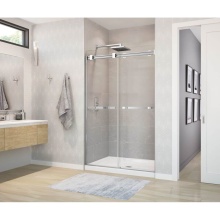 Maax Canada 136271-900-280-000 - Duel 44-47 x 70.5-74 in. 8 mm Bypass Shower Door for Alcove Installation with Clear glass in Chrom