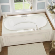 Maax Canada 101250-000-001-101 - Antigua 7242 Acrylic Drop-in Center Drain Bathtub in White