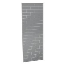 Maax Canada 103409-301-501-000 - Utile 32 in. Composite Direct-to-Stud Side Wall in Metro Ash Grey