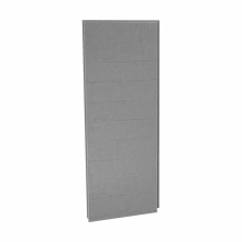 Maax Canada 103419-305-517-000 - Utile 32 in. Composite Direct-to-Stud Side Wall in Factory Sleek Smoke
