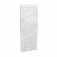 Maax Canada 103415-307-508-000 - Utile 36 in. Composite Direct-to-Stud Side Wall in Marble Carrara