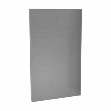 Maax Canada 103421-305-517-000 - Utile 48 in. Composite Direct-to-Stud Back Wall in Factory Sleek Smoke