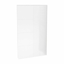 Maax Canada 103421-306-513-000 - Utile 48 in. Composite Direct-to-Stud Back Wall in Erosion Bora white