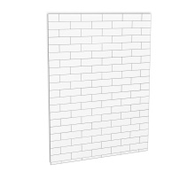 Maax Canada 103422-301-526-000 - Utile 60 in. Composite Direct-to-Stud Back Wall in Metro Tux