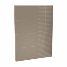 Maax Canada 103422-306-512-000 - Utile 60 in. Composite Direct-to-Stud Back Wall in Erosion Taupe