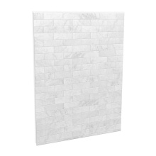 Maax Canada 103422-307-508-000 - Utile 60 in. Composite Direct-to-Stud Back Wall in Marble Carrara