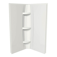 Maax Canada 105066-000-001-000 - 40 x 72 in. Acrylic Direct-to-Stud Two-Piece Shower Wall Kit in White
