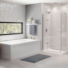 Maax Canada 105721-000-001-100 - Skybox 7236 Acrylic Drop-in End Drain Bathtub in White