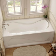 Maax Canada 105822-000-001-103 - Cocoon 6030 IFS Acrylic Alcove Left-Hand Drain Bathtub in White