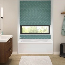 Maax Canada 106180-001-001-002 - Exhibit IFS AFR 65.875 in. x 36 in. Alcove Bathtub with Whirlpool System Right Drain in White