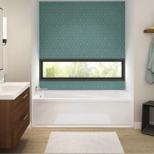Maax Canada 106226-001-001-001 - Exhibit IFS AFR 71.875 in. x 32 in. Alcove Bathtub with Whirlpool System Left Drain in White