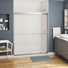 Maax Canada 134665-900-084-000 - Kameleon SC 55-59 x 71 in. 6 mm Bypass Shower Door for Alcove Installation with Clear glass in Chr