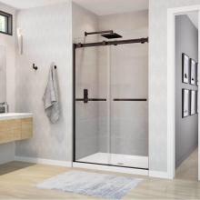 Maax Canada 136271-900-173-000 - Duel 44-47 x 70.5-74 in. 8 mm Bypass Shower Door for Alcove Installation with Clear glass in Dark