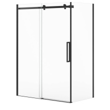 Maax Canada 136543-810-340-000 - Halo Pro GS Return Panel for 36 in. Base with GlassShield® glass in Matte Black