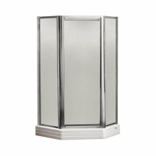Maax Canada 137720-965-084-000 - Silhouette Plus Neo-angle 36 x 36 x 70 in. Pivot Shower Door for Corner Installation with Hammer g