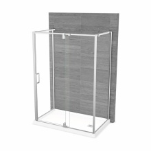 Maax Canada 137873-900-084-000 - ModulR 60 x 36 x 78 in. 8mm Pivot Shower Door for Wall-mount Installation with Clear glass in Chro