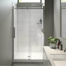 Maax Canada 138950-900-084-000 - Halo Pro 44.5-47 x 78.75 in. 8mm Sliding Shower Door for Alcove Installation with Clear glass in C