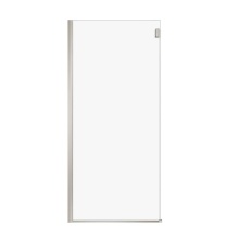 Maax Canada 139954-810-305-000 - Duel Alto Return Panel for 36 in. Base with Clear glass in Brushed Nickel