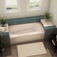 Maax Canada 145008-000-002-084 - TOF-3060 AcrylX Alcove Left-Hand Drain Bathtub in White