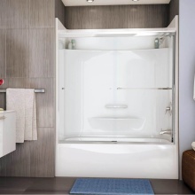 Maax Canada 145015-000-002-584 - TOF-3260 AFR AcrylX Alcove Left-Hand Drain Bathtub in White