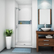 Maax Canada 145027-000-002-583 - SPL 3636 AFR AcrylX Alcove Shower Base with Center Drain in White