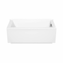 Maax Canada 410010-000-001-101 - ModulR 6032 (Without Armrests) Acrylic Corner Right Right-Hand Drain Bathtub in White
