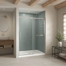 Maax Canada 410036-541-001-000 - B3Round 6042 Acrylic Alcove Shower Base in White with Anti-slip Bottom with Center Drain