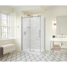 Maax Canada 107545-900-084-000 - Odyssey SC 48'' x 32'' x 78'' 8mm Sliding Shower Door for Corner Ins