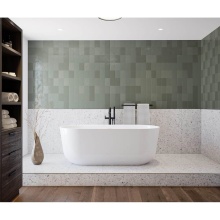 Maax Canada 107678-000-001-000 - Malibra 67 x 30 Acrylic Freestanding Center Drain Bathtub in White with White Skirt