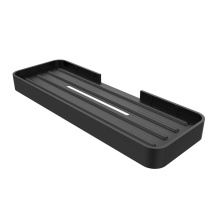 Maax Canada 10045084-340 - Manhattan Rectangular Shelf with Soap Tray in Black
