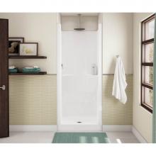 Maax Canada 101162-000-019 - Jupiter F32 31.625 in. x 33 in. x 73.875 in. 1-piece Shower with No Seat, Center Drain in Thunder